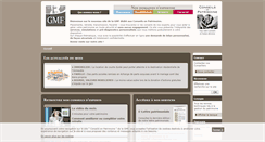 Desktop Screenshot of gmf-conseilpatrimoine.com