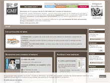 Tablet Screenshot of gmf-conseilpatrimoine.com